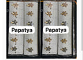 PAPATYA METAL TOKA 12 ADET *
