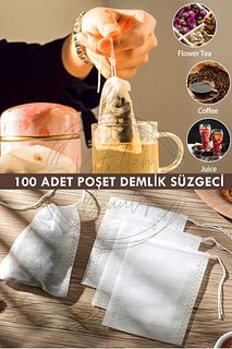 ÇAYDANLIK İÇİ ÇAY VE BİTKİ ÇAYI DEMLEME POŞETİ BÜYÜK BOY *