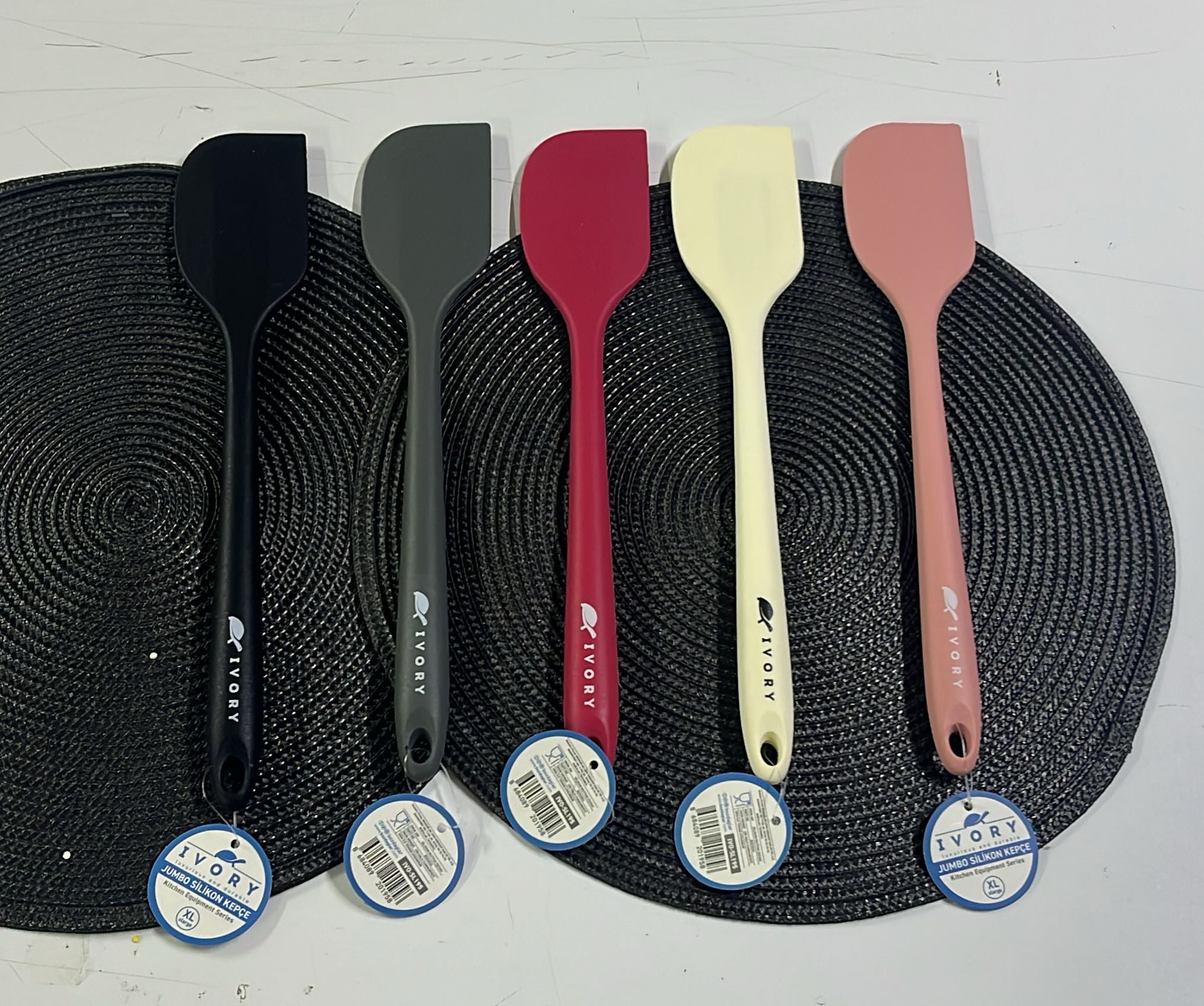 IVORY JUMBO SİLİKON SIYIRMA SPATULASI SL195 *