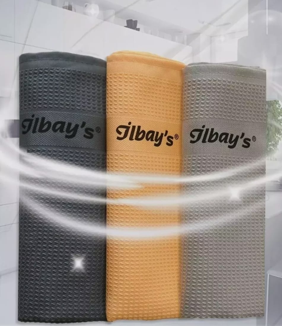 İLBAYS MİKROFİBER 3 lü BEZ (KOYU SERİ) *