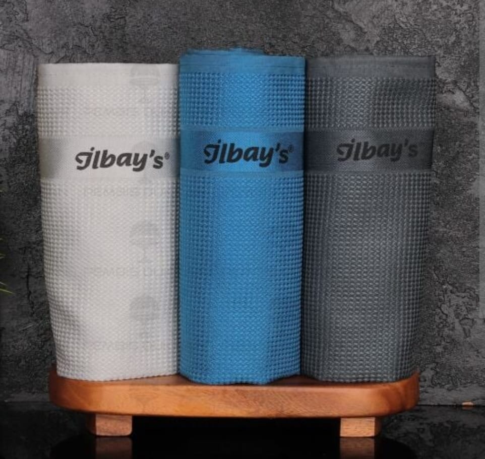 İLBAYS MİKROFİBER 3 lü BEZ (MAVİ SERİ ) *