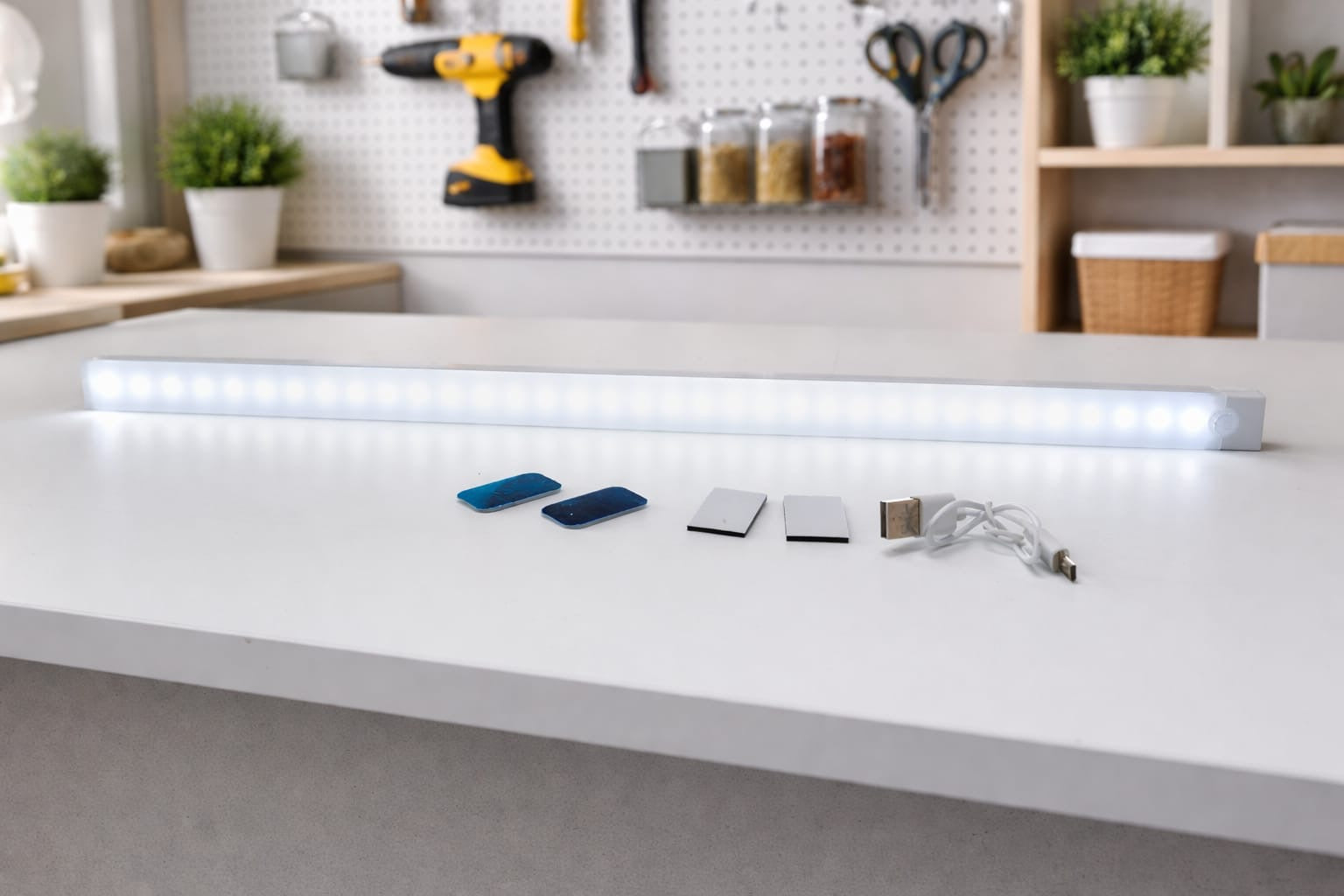 SENSÖRLÜ LED BEYAZ IŞIK ( 50 CM )
