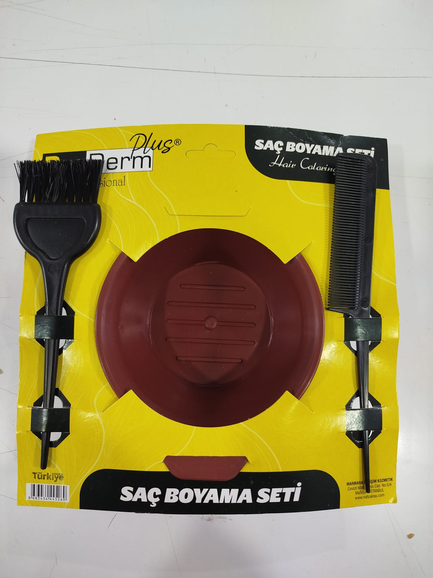 SAÇ BOYAMA SETİ *