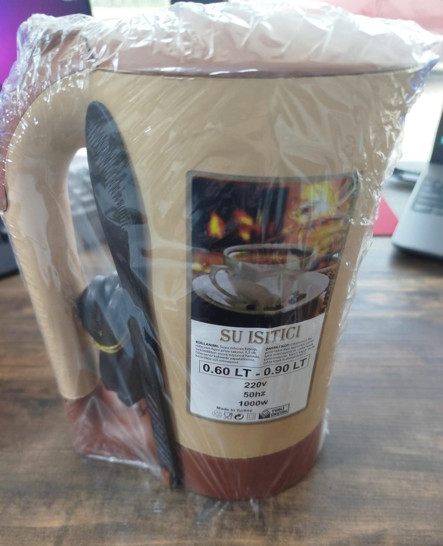 SU ISITICI KAHVERENGİ KETTLE BÜYÜK *