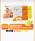 KYRE 3 LÜ MİKROFİBER SİHİRLİ BEZ(KADİR EZİLDİ ÜRÜNÜ) *